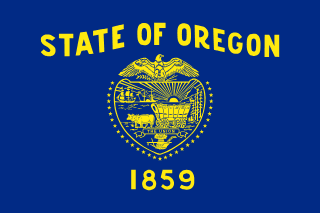 Bandiera dell'Oregon