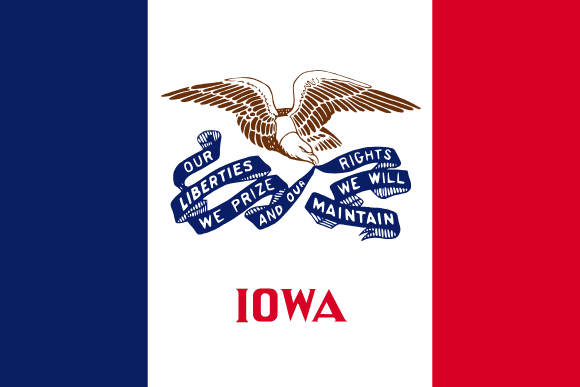 Bandiera dell'Iowa